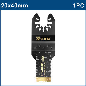XCAN 1/5/10PCS Oscillating Saw Blades Titanium Bi-Metal Saw Blades Multifunctional Multitool Blades For Wood Plastic Metal