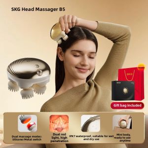 SKG | Hot Sensation Red Light Nourishing Head Massager