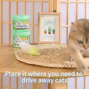 Establish a cat no-mans-land zone pet expelling pill 5 pieces cat repellant 100m effective cat repellent outdoor Do not harm cats