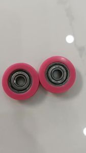 EELHOE | New Moving Door And Window Slide Wheel 626 Bearing Pulley 6*22*7MM Planar Wheel U-shaped Groove Nylon Pad Injection Material