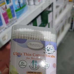 AUTUMNZ ULTRA THIN COTTON SWABS FOR NEWBORNS 200pcs
