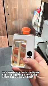 ✨SG【STOCK】Automatic aroma diffuser pure plant essential oil fragrance diffuser rechargeable perfume humidifier