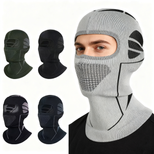 Winter Cold-Proof Thermal Scarf Ski Hat Motorcycle Balaclava Full Face Mask Men Women Cycling Head Neck Cover Helmet Liner Cap
