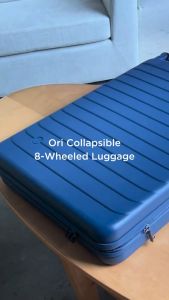 Crossing Ori Collapsible Polycarbonate 20″ Carry On Luggage | Convertible Foldable Lightweight Cabin Size Silent Wheels