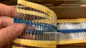 Điện trở 1W 18R - 180K 1% chân đồng túi 10 con - Fixpro