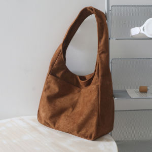 RUOYUNLAIGUO | Retro Faux Suede Crossbody Shoulder Bag
