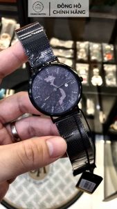 Đồng Hồ Nam DRACO D22-ST03 Chính Hãng Siêu Mỏng Kính Sapphire Dây Thép Lưới Chống Trầy Chống Nước Cao Cấp Fullbox