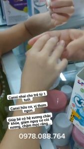 canxi nhai canxi hữu cơ dùng cho trẻ từ tuổi không nóng không táo dễ hấp thu - canxi kisd milk