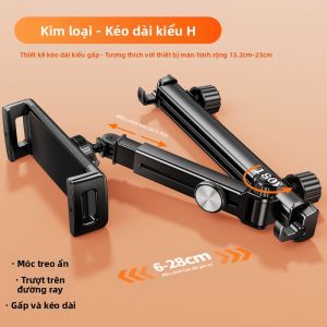 HAIPAILONG | Giá Đỡ Máy Tính Bảng & Điện Thoại Điều Chỉnh Được cho Ghế Sau Ô Tô