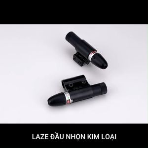 Đèn Laze Nhọn Tia Đỏ Kim Loại Pin Sạc LZ3 gắn Gậy Bi A Du Lịch Câu Cá Hành Động... Đồ Chơi Zin Zin