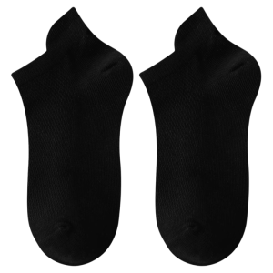 Tất ngắn MiiOW cho bé trai vải cotton pha mỏng thoáng khí màu trơn đàn hồi