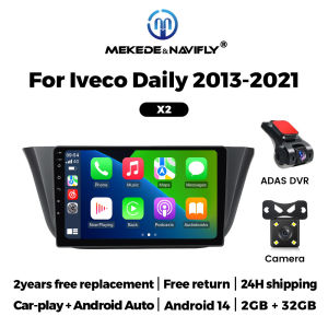 IPS Touch screen 9 inch Car Radio For Iveco Daily 2013 - 2021 Wireless Carplay Android Auto Multimedia Player GPS Autoradio BT
