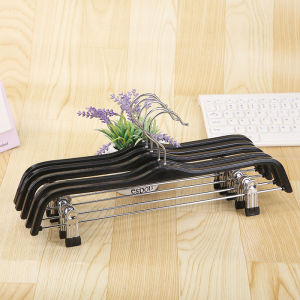 Strong Non-Slip Clothing Store Pants Hanger Male Female Model Clamp Board Hanger No Trace Pants Holder Home Use Clothes Rack