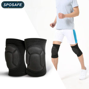 1คู่ป้องกันรองเข่าฟองน้ำหนาลื่นหลีกเลี่ยงการชนกันแขนเข่าวอลเลย์บอลรองเข่าสำหรับผู้ชายผู้หญิงฟองน้ำหนาหลีกเลี่ยงการชนกันอบอุ่นลื่นเข่าแขนสำหรับฟุตบอลโยคะเต้นรำทำงานทำสวน