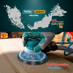 TOTAL Tools ∅6 / ∅150mm Air Sander  - TAT91512