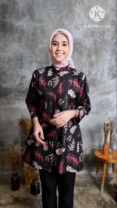 BAJU BATIK COUPLE KELUARGA//TUNIK WANITA/KEMEJA BATIK PRIA//BATIK COUPLE AYAH DAN ANAK LAKI LAKI