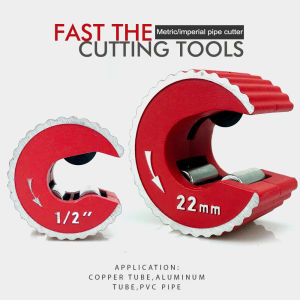 2025 New Copper Pipe Cutter Mini Auto Slice Tool AL Alloy Tube Cutter for Cutting Copper Aluminum Pipes - Six Sizes Available