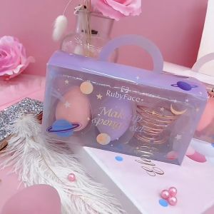 Beauty Egg Set Non-latex Wet And Dry Water Drops Oblique Spring Frame Sponge Powder Puff