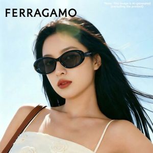 FERRAGAMO | Cat-eye Retro Small Frame Sunglasses