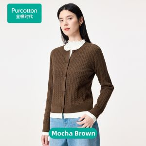 Purcotton | Elegant Cotton Workwear Sweater