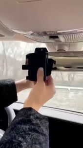 (FREE BUBBLEWRAP) Holder Mobil Jepit HD-35 360° 3in1 Car Holder Penyangga HP GPS HD35 by TOPSELLER1