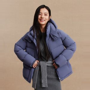 BOSIDENG | Áo Khoác Lông Ngắn Phù Hợp cho Nữ