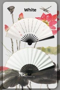 ZHAISHISANLU | Traditional Chinese Calligraphy Folding Fan 10 inches