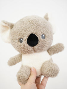 Adorable Plush Animal Toy for Dogs Soft Cute Frog Koala Sleeping Companion Dog Doll BBKID Brand Cat And Dog Toys Sound Making