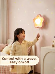 OUCHAO | Cartoon Star Macaron Multi-color Pull Switch Eye-protection Wall Light