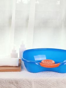 Shampoo Basin Hair Portable Washing Basin Thicker Silicon Pad for Bedridden Paralyzed Patients