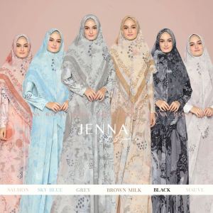 ORIGINAL Gamis Syari JENNA Set Syari by Rayna / Ray.Na - realpic ORI