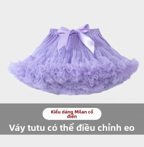 JIFANPAUL | Váy Đầm Voan Xốp Cho Trẻ Em