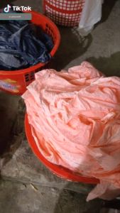 Vải Lụa Tơ Tằm Palacesilk hoa cải đỏ may áo bà ba áo dài hoặc váy đầm