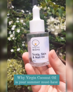 Skin Care for Hope Scalp Skin and Nail Oil VCO Young Living Hope Oil Virgin Coconut Oil - Lazada