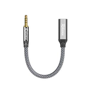 RIKSOIN | Đầu Chuyển Đổi Âm Thanh 3.5mm sang Type-C Phù Hợp cho Hát và Gọi