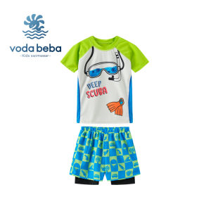 VODABEBA | Sun Protection Anti-Embarrassment Swimming Suit Long Sleeve Extra Large