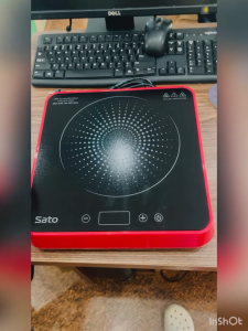 Bếp Từ Đơn Sato BT031.N2 - Thiết Kế Tối Giản Hiệu Năng Cao - Bảo Hành 36 Tháng - Hàng Chính Hãng