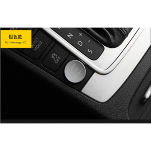 Decorative Metal Start Button Cover for Volkswagen Passat CC One Touch Start Decoration Ring Car Interior Accessories