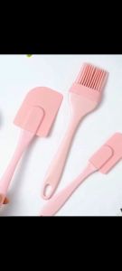 “3 in 1 ซิลิโคนแปรงน้ํามันมีดโกนเค้กไม้พายชุด 3 DIY เค้กสุดยอดสมบัติชุดปลั๊กอิน”