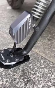 for Yamaha Xmax 125 250 300 2017 - 2024 V1 V2 Motorcycle CNC Aluminum Side Support Foot Enlarger Kickstand Enlarge Plate Accessories