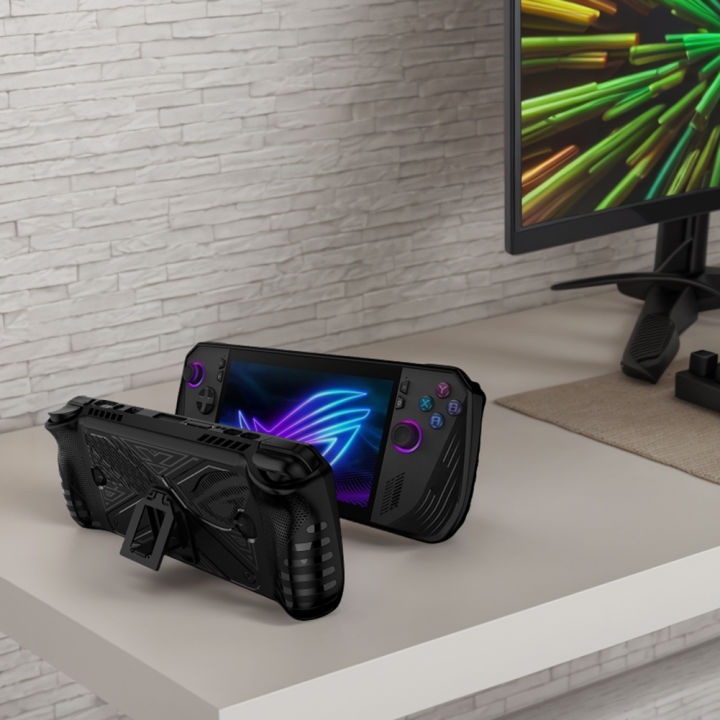 สําหรับ ASUS ROG ALLY X เกมคอนโซล Protector SHELL พร้อมวงเล็บ TPU กรณี ...