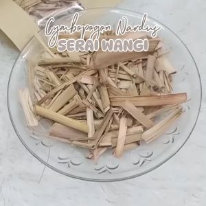 SEREI KERING / SEREH KERING IRIS SERAI WANGI uk. Pouch 100% ASLI REMPAH JSR ALAMI KUALITAS PREMIUM