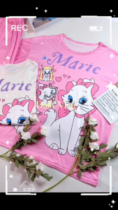 Womens Fashion Suit Summer Short-Sleeve T-shirt and Wide-Leg Pants Two-Piece Set Outfit L9007