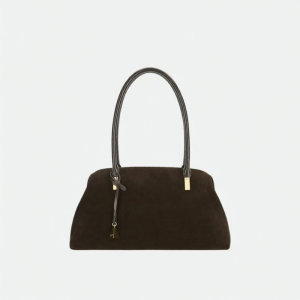 VERAFIED | Autumn Suede Long Handle Boston Bag