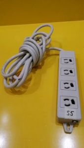 Ổ cắm nội địa Nhật National dây dài 3m 4 ổ cắm (mã 55)