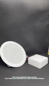 3 Color(exchangeable)Led DownlightCeiling Light(3 in 1on off switch change color)