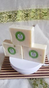 ALL NATURAL(ORGANICS) GLUTAMANSI WHITENING SOAP - 135 Grams (3 Pcs.)