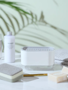 【i.Rumah】 Home Kitchen Soap Pump Dispenser Portable Cleaning Liquid Box Detergent Dispenser Detergent Filling Kitchen Tool