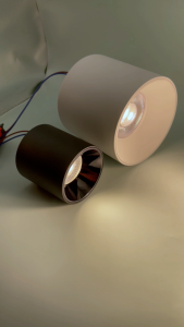 VLS Surface Downlight Eyeball LED High Deep Antiglare 3000K/ 4000K 12w/ 24w 0293 75mm diameter White