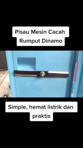 Pisau Cacah 30cm Full Baja Tajam +AS 10mm